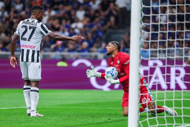 IPA88535882 - Maduka Okoye of Udinese Calcio in action during a Serie A Enilive 2026 27 soccer match between FC Internazionale and Udinese Calcio.  Copyright: xFabrizioxCarabelli IPAxSportx xx IPA88535882