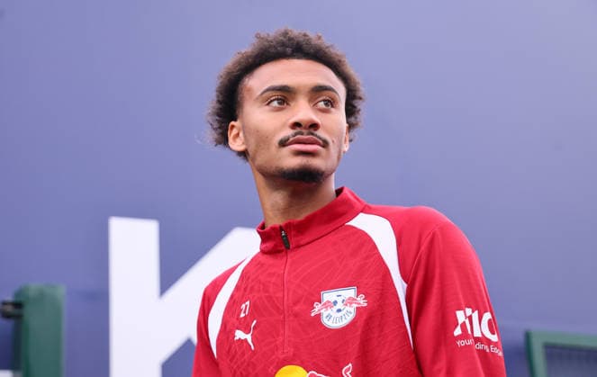 Leipzig, September 14, 2026, Red Bull Academy, Soccer, Bundesliga 1, RB Leipzig, Practice, Pictured: Tidiam Gomis, 27, RB Leipzig, For editorial use only, Picture Point