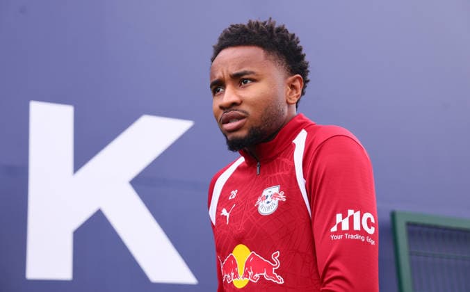 Leipzig, September 14, 2026, Red Bull Academy, Soccer, Bundesliga 1, RB Leipzig, Practice, Pictured: Christopher Nkunku, 28, RBL, For editorial use only, Picture Point
