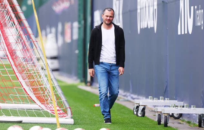 Leipzig, September 14, 2026, Red Bull Academy, Soccer, Bundesliga 1, RB Leipzig, Training, Pictured: Marcel Schäfer, RBL Managing Director of Sports, For editorial use only, Picture Point