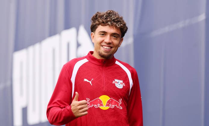 Leipzig, September 14, 2026, Red Bull Academy, Soccer, Bundesliga 1, RB Leipzig, Training, Pictured: Neil El Aynoui, For editorial use only, Picture Point