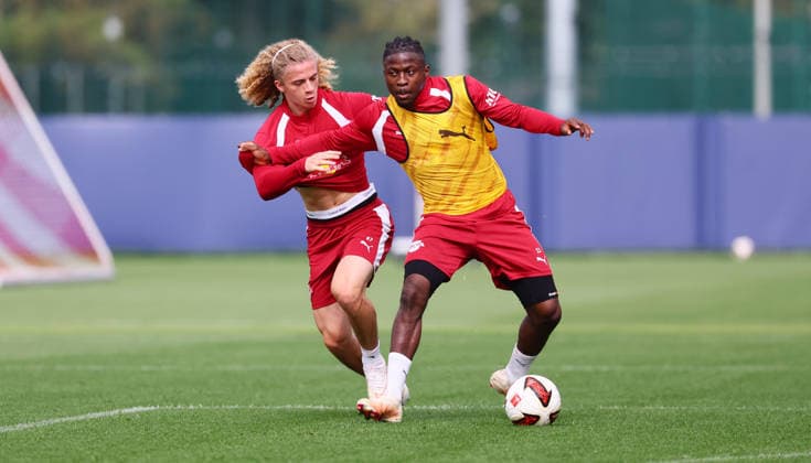 Football, Bundesliga 1, RB Leipzig, Training
