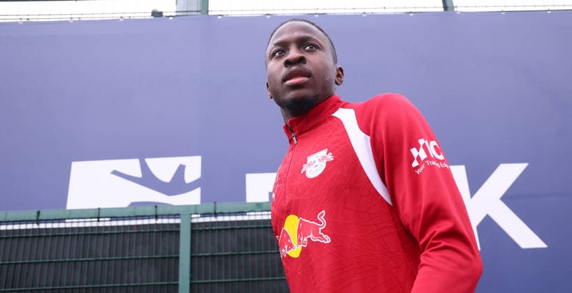 Leipzig, September 14, 2026, Red Bull Academy, Soccer, Bundesliga 1, RB Leipzig, Practice, Pictured: Johan Bakayoko 11, RB Leipzig, For editorial use only, Picture Point