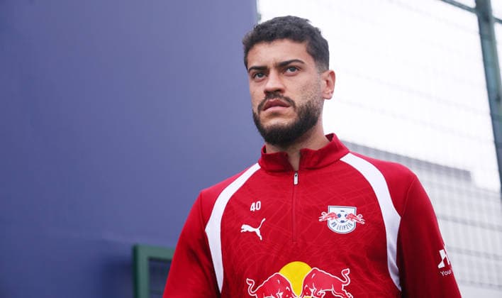 Leipzig, September 14, 2026, Red Bull Academy, Soccer, Bundesliga 1, RB Leipzig, Training, Pictured: Romulo 40, RB Leipzig, For editorial use only, Picture Point