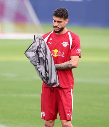 Leipzig, September 14, 2026, Red Bull Academy, Soccer, Bundesliga 1, RB Leipzig, Training, Pictured: Romulo, For editorial use only, Picture Point