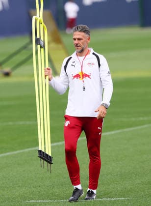Leipzig, September 14, 2026, Red Bull Academy, Soccer, Bundesliga 1, RB Leipzig, Training, Pictured: Coach Martin Demichelis, For editorial use only, Picture Point