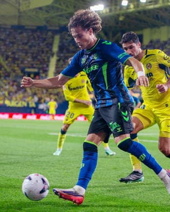 ESP LaLiga EA Sports Villarreal CF Real Betis Rodrigo Riquelme Reche of Real Betis during the LaLiga EA Sports match between Villarreal CF and Real Betis played at Ceramica Stadium in Valencia on September 14, 2026, in Spain. Spanish Soccer Copyright: xAgenciaxLOFx