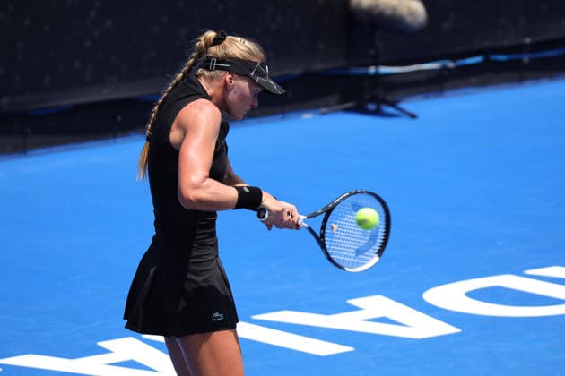 WTA GUADALAJARA OPEN 2026 WTA GUADALAJARA OPEN 2026 ELVINA KALIEVA VS KAYLA DAY 09 14 2026 GUADALAJARA, JALISCO Action photo of Elvina Kalieva of the United States during a match at the 2026 WTA Guadalajara Open, held at the Centro Panamericano de Tenis in Guadalajara, Jalisco, Mexico. Photo of Elvina Kalieva of the United States, during a match at the 2026 WTA Guadalajara Open held at the Centro Panamericano de Tenis in Guadalajara, Jalisco, Mexico. PHOTO BY IMAGENSHOP PHOTO AGENCY GUADALAJARA, JALISCO, MEXICO Copyright: xIMAGENSHOPxAGENCIAxFOTOGRAFICAx