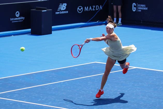 WTA GUADALAJARA OPEN 2026 WTA GUADALAJARA OPEN 2026 ELVINA KALIEVA VS KAYLA DAY 09 14 2026 GUADALAJARA, JALISCO Action photo of Kayla Day of the United States during a match at the 2026 WTA Guadalajara Open, held at the Centro Panamericano de Tenis in Guadalajara, Jalisco, Mexico. Photo of Kayla Day of the United States, during a match at the 2026 WTA Guadalajara Open held at the Centro Panamericano de Tenis in Guadalajara, Jalisco, Mexico. PHOTO BY IMAGENSHOP PHOTO AGENCY GUADALAJARA, JALISCO, MEXICO Copyright: xIMAGENSHOPxAGENCIAxFOTOGRAFICAx
