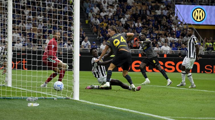 Foto IPP Paolo Bona Milano 14 09 2026 Campionato Serie A di Calcio stagione 2026 2027 partita Inter-Udinese Nella foto Marcus Thuram segna il gol del 3-2 Italy Photo Press Worldwide Copyright italy Italy ITALY  Copyright: xR4924_italyphotopressx