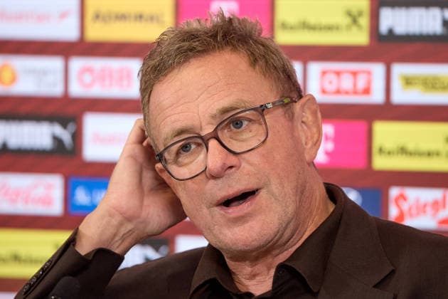 Vienna, September 14, 2026, ÖFB Press Conference: This afternoon, the roster for the men’s national team for the upcoming Nations League was presented at a press conference held at the Austrian Football Association’s headquarters. PHOTO: National Team Coach Ralf Rangnick during the press conference in Vienna, AUSTRIA This afternoon, the roster for the men’s national team for the upcoming Nations League was announced at a press conference held at the Austrian Football Association’s headquarters. ÖFB, Football Association, Soccer, World Cup USA Recap, European Championship, Proell, Proll, ÖFB Press Conference Roster Announcement