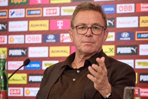 Vienna, September 14, 2026, ÖFB Press Conference: This afternoon, the roster for the men’s national team for the upcoming Nations League was presented at a press conference held at the Austrian Football Association’s headquarters. PHOTO: National Team Coach Ralf Rangnick during the press conference in Vienna, AUSTRIA This afternoon, the roster for the men’s national team for the upcoming Nations League was announced at a press conference held at the Austrian Football Association’s headquarters. ÖFB, Football Association, Soccer, World Cup USA Recap, European Championship, Proell, Proll, ÖFB Press Conference Roster Announcement