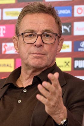 Vienna, September 14, 2026, ÖFB Press Conference: This afternoon, the roster for the men’s national team for the upcoming Nations League was presented at a press conference held at the Austrian Football Association’s headquarters. PHOTO: National Team Coach Ralf Rangnick during the press conference in Vienna, AUSTRIA This afternoon, the roster for the men’s national team for the upcoming Nations League was announced at a press conference held at the Austrian Football Association’s headquarters. ÖFB, Football Association, Soccer, World Cup USA Recap, European Championship, Proell, Proll, ÖFB Press Conference Roster Announcement