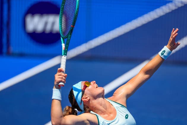 WTA GUADALAJARA OPEN 2026 WTA GUADALAJARA OPEN 2026 CAROLE MONNET VS SLOANE STEPHENS 09 14 2026 GUADALAJARA, JALISCO Action photo of Carole Monnet of France during a match at the 2026 WTA Guadalajara Open, held at the Centro Panamericano de Tenis in Guadalajara, Jalisco, Mexico Action photo of Carole Monnet of France, during a match of the 2026 WTA Guadalajara Open held at the Centro Panamericano de Tenis in Guadalajara, Jalisco, Mexico. PHOTO BY IMAGENSHOP PHOTO AGENCY GUADALAJARA, JALISCO, MEXICO Copyright: xIMAGENSHOPxAGENCIAxFOTOGRAFICAx