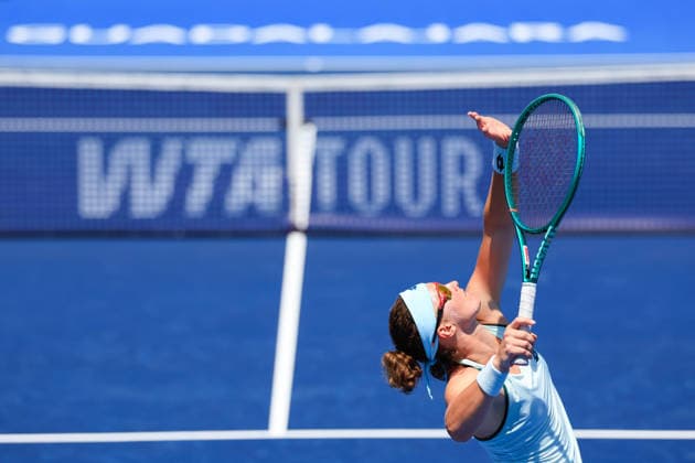 WTA GUADALAJARA OPEN 2026 WTA GUADALAJARA OPEN 2026 CAROLE MONNET VS SLOANE STEPHENS 09 14 2026 GUADALAJARA, JALISCO Action photo of Carole Monnet of France during a match at the 2026 WTA Guadalajara Open, held at the Centro Panamericano de Tenis in Guadalajara, Jalisco, Mexico Action photo of Carole Monnet of France, during a match of the 2026 WTA Guadalajara Open held at the Centro Panamericano de Tenis in Guadalajara, Jalisco, Mexico. PHOTO BY IMAGENSHOP PHOTO AGENCY GUADALAJARA, JALISCO, MEXICO Copyright: xIMAGENSHOPxAGENCIAxFOTOGRAFICAx