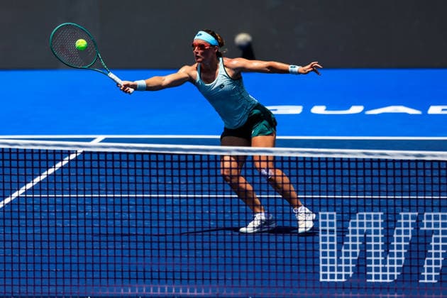 WTA GUADALAJARA OPEN 2026 WTA GUADALAJARA OPEN 2026 CAROLE MONNET VS SLOANE STEPHENS 09 14 2026 GUADALAJARA, JALISCO Action photo of Carole Monnet of France during a match at the 2026 WTA Guadalajara Open, held at the Centro Panamericano de Tenis in Guadalajara, Jalisco, Mexico Action photo of Carole Monnet of France, during a match of the 2026 WTA Guadalajara Open held at the Centro Panamericano de Tenis in Guadalajara, Jalisco, Mexico. PHOTO BY IMAGENSHOP PHOTO AGENCY GUADALAJARA, JALISCO, MEXICO Copyright: xIMAGENSHOPxAGENCIAxFOTOGRAFICAx