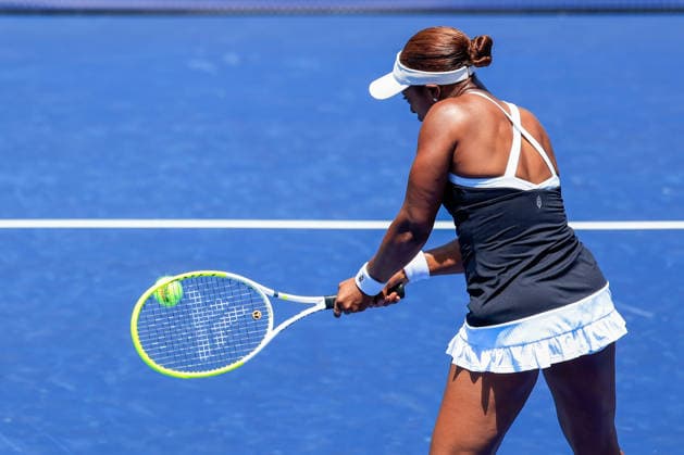 WTA GUADALAJARA OPEN 2026 WTA GUADALAJARA OPEN 2026 CAROLE MONNET VS SLOANE STEPHENS 09 14 2026 GUADALAJARA, JALISCO Action photo of Sloane Stephens of the United States during a match at the 2026 WTA Guadalajara Open, held at the Centro Panamericano de Tenis in Guadalajara, Jalisco, Mexico Action photo of Sloane Stephens of the United States, during a match at the 2026 WTA Guadalajara Open held at the Centro Panamericano de Tenis in Guadalajara, Jalisco, Mexico. PHOTO BY IMAGENSHOP PHOTO AGENCY GUADALAJARA, JALISCO, MEXICO Copyright: xIMAGENSHOPxAGENCIAxFOTOGRAFICAx