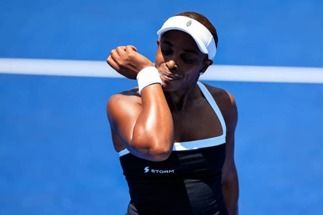 WTA GUADALAJARA OPEN 2026 WTA GUADALAJARA OPEN 2026 CAROLE MONNET VS SLOANE STEPHENS 09 14 2026 GUADALAJARA, JALISCO Action photo of Sloane Stephens of the United States during a match at the 2026 WTA Guadalajara Open, held at the Centro Panamericano de Tenis in Guadalajara, Jalisco, Mexico Action photo of Sloane Stephens of the United States, during a match at the 2026 WTA Guadalajara Open held at the Centro Panamericano de Tenis in Guadalajara, Jalisco, Mexico. PHOTO BY IMAGENSHOP PHOTO AGENCY GUADALAJARA, JALISCO, MEXICO Copyright: xIMAGENSHOPxAGENCIAxFOTOGRAFICAx