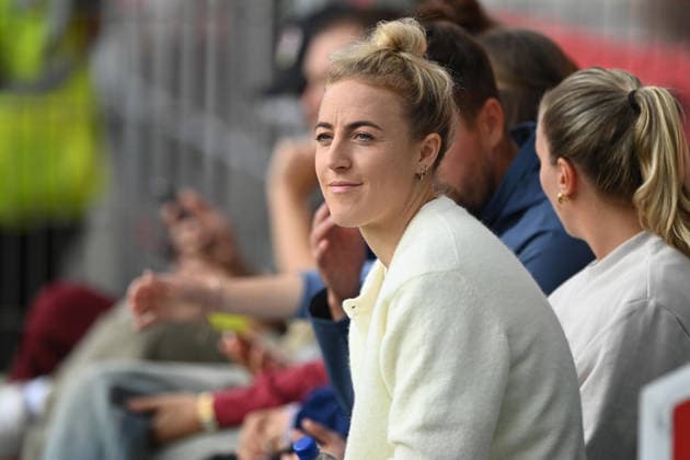 Carolin SIMON LEV Bayer 04 Leverkusen vs. FC Bayern Munich 2–3 Soccer Google Pixel Women s Bundesliga 2026–2027 Season, Matchday 4, on September 14, 2026, at Ulrich Habeland Stadium in Leverkusen, Â