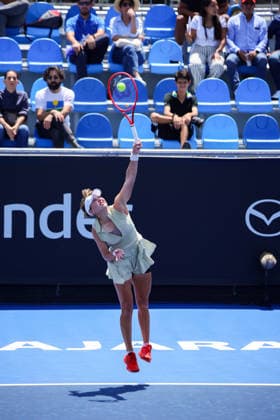 WTA GUADALAJARA OPEN 2026 WTA GUADALAJARA OPEN 2026 ELVINA KALIEVA VS KAYLA DAY 09 14 2026 GUADALAJARA, JALISCO Action photo of Kayla Day of the United States during a match at the 2026 WTA Guadalajara Open, held at the Centro Panamericano de Tenis in Guadalajara, Jalisco, Mexico. Photo of Kayla Day of the United States, during a match at the 2026 WTA Guadalajara Open held at the Centro Panamericano de Tenis in Guadalajara, Jalisco, Mexico. PHOTO BY IMAGENSHOP PHOTO AGENCY GUADALAJARA, JALISCO, MEXICO Copyright: xIMAGENSHOPxAGENCIAxFOTOGRAFICAx