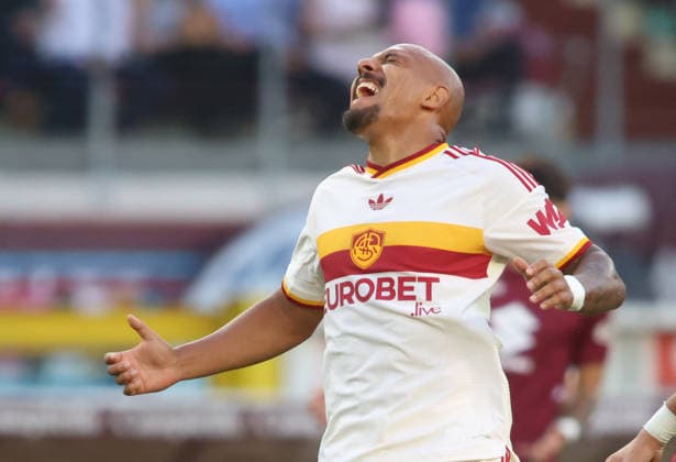 IPA88538743 - Donyell Malen of AS Roma during the 2026–27 Italian Serie A season, in a soccer match between Torino FC and AS Roma on September 14, 2026, at the Stadio Olimpico Grande Torino in Turin, Italy. Photo by Nderim KACELI  Copyright: xNderimxKaceli IPAxSportx xx IPA88538743