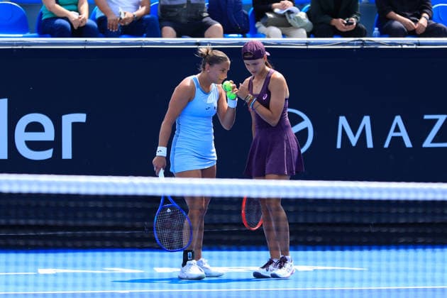 WTA GUADALAJARA OPEN 2026 WTA GUADALAJARA OPEN 2026 EMILIANA ARANGO PANNA UDVARDY VS. LARA SALDEN YVONNE CAVALLE 09 14 2026 GUADALAJARA, JALISCO Action photo of Emiliana Arango and Panna Udvardy during a match at the 2026 WTA Guadalajara Open, held at the Centro Panamericano de Tenis in Guadalajara, Jalisco, Mexico. Photo of Emiliana Arango and Panna Udvardy, during a match at the 2026 WTA Guadalajara Open held at the Centro Panamericano de Tenis in Guadalajara, Jalisco, Mexico. PHOTO BY IMAGENSHOP PHOTO AGENCY GUADALAJARA, JALISCO, MEXICO Copyright: xIMAGENSHOPxAGENCIAxFOTOGRAFICAx