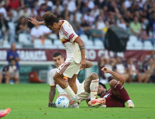 IPA88539363 - Paulo Dybala of AS Roma during the 2026–27 Italian Serie A season, in a soccer match between Torino FC and AS Roma on September 14, 2026, at the Stadio Olimpico Grande Torino in Turin, Italy. Photo by Nderim KACELI  Copyright: xNderimxKaceli IPAxSportx xx IPA88539363