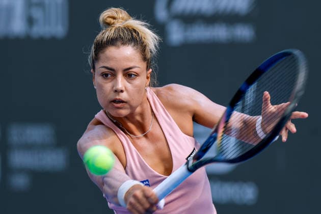 WTA GUADALAJARA OPEN 2026 WTA GUADALAJARA OPEN 2026 RENATA ZARAZUA VS. CAROLINE DOLHIDE 09 14 2026 GUADALAJARA, JALISCO Action photo of Renata Zarazua of Mexico during a match at the 2026 WTA Guadalajara Open, held at the Centro Panamericano de Tenis in Guadalajara, Jalisco, Mexico. Photo of Renata Zarazua of Mexico, during a match at the 2026 WTA Guadalajara Open held at the Centro Panamericano de Tenis in Guadalajara, Jalisco, Mexico. PHOTO BY IMAGENSHOP PHOTO AGENCY, GUADALAJARA, JALISCO, MEXICO Copyright: xIMAGENSHOPxAGENCIAxFOTOGRAFICAx
