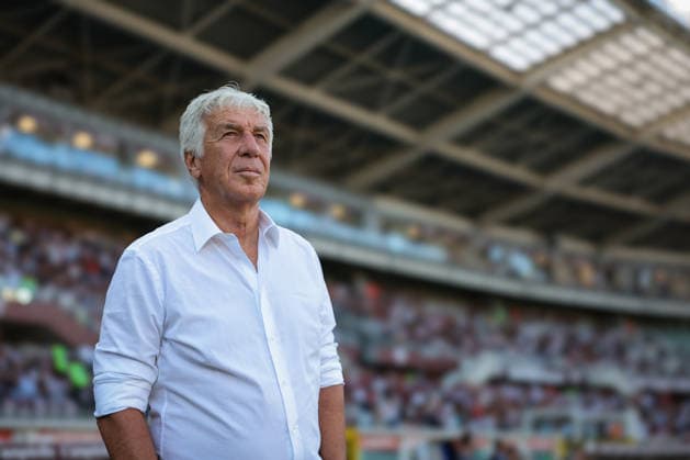 Torino FC v AS Roma - Serie A - Season 2026-2027 Turin, Italy, 14th September 2026. Gian Piero Gasperini Head Coach of AS Roma looks on prior to kick off in the Torino FC vs AS Roma Serie A match at Stadio Grande Torino, Turin. Picture credit should read: Jonathan Moscrop Turin Stadio Olimpico Grande Torino Italy