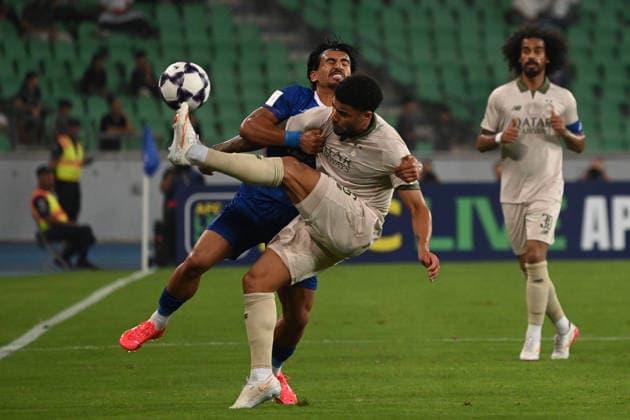AFC Champions League - Esteghlal v Al Sadd BASRA, IRAQ - SEPTEMBER 14: Players in action during the AFC Champions League Elite match between Esteghlal FC and Qatar s Al Sadd SC at the Basra Sports Complex in Basra, Iraq, on September 14, 2026. Haidar Mohammed Ali Anadolu Basra Iraq. Editorial use only. Please get in touch for any other usage.  Copyright: x2026xAnadoluxHaidarxMohammedxAlix