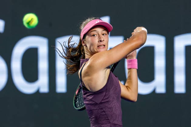 WTA GUADALAJARA OPEN 2026 WTA GUADALAJARA OPEN 2026 ZEYNEP SONMEZ VS IRYNA SHYMANOVICH 09 14 2026 GUADALAJARA, JALISCO Action photo of Zeynep Sonmez of Turkey during a match at the 2026 WTA Guadalajara Open, held at the Centro Panamericano de Tenis in Guadalajara, Jalisco, Mexico Action photo of Zeynep Sonmez of Turkey, during a match of the WTA Guadalajara Open 2026 held at the Centro Panamericano de Tenis in Guadalajara, Jalisco, Mexico PHOTO BY IMAGENSHOP PHOTO AGENCY GUADALAJARA, JALISCO, MEXICO Copyright: xIMAGENSHOPxAGENCIAxFOTOGRAFICAx