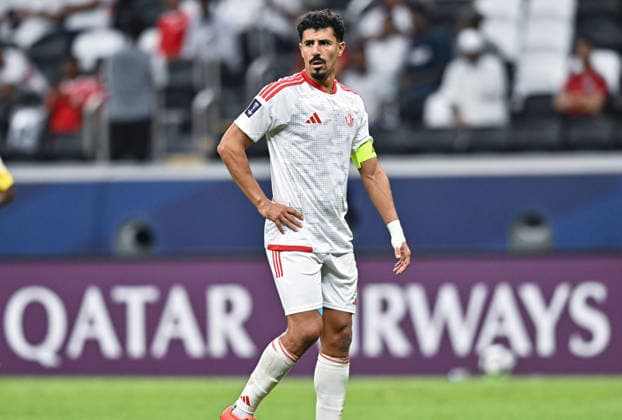 September 14, 2026, Al Khor, Qatar: Baghdad Bounedjah of Al Shamal SC seen during the AFC Champions League elite west football match between Qatar s Al Shamal SC and Saudi Arabia s Al Ittihad Club at Al Bayt Stadium. Final score; Al Shamal SC 1 : 1 Al Ittihad Club. Al Khor Qatar - ZUMAs197 20260914_aaa_s197_235 Copyright: xNoushadxVariyattiyakkalx