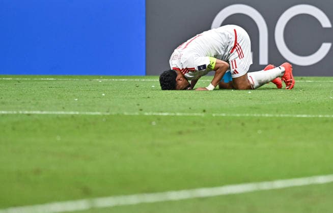 September 14, 2026, Al Khor, Qatar: Baghdad Bounedjah of Al Shamal SC seen during the AFC Champions League elite west football match between Qatar s Al Shamal SC and Saudi Arabia s Al Ittihad Club at Al Bayt Stadium. Final score; Al Shamal SC 1 : 1 Al Ittihad Club. Al Khor Qatar - ZUMAs197 20260914_aaa_s197_260 Copyright: xNoushadxVariyattiyakkalx
