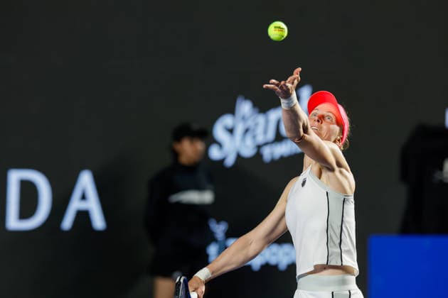 WTA GUADALAJARA OPEN 2026 WTA GUADALAJARA OPEN 2026 ELSA JACQUEMOT VS LIUDMILA SAMSONOVA 09 14 2026 GUADALAJARA, JALISCO Action photo of Liudmila Samsonova during a match at the 2026 WTA Guadalajara Open, held at the Centro Panamericano de Tenis in Guadalajara, Jalisco, Mexico Action photo of Liudmila Samsonova during a match at the 2026 WTA Guadalajara Open, held at the Centro Panamericano de Tenis in Guadalajara, Jalisco, Mexico PHOTO BY IMAGENSHOP PHOTO AGENCY GUADALAJARA, JALISCO, MEXICO Copyright: xIMAGENSHOPxAGENCIAxFOTOGRAFICAx