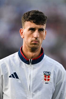 Como™s Jacobo Ramon before the Serie A soccer match between Como Calcio and Parma Calcio 1913 at the Giuseppe Sinigaglia stadium in Como, north Italy - September 14, 2026 - Soccer.  Copyright: xTizianoxBallabio LaPressex