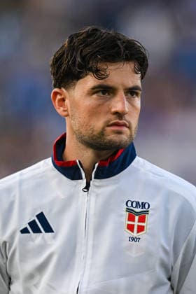 Como™s Martin Baturina before the Serie A soccer match between Como Calcio and Parma Calcio 1913 at the Giuseppe Sinigaglia stadium in Como, north Italy - September 14, 2026 - Soccer.  Copyright: xTizianoxBallabio LaPressex