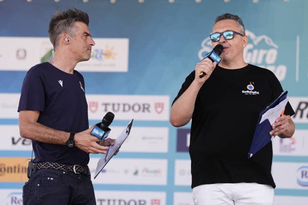 Radio Delta 1 Moment during the Giro d™Abruzzo, stage 1 from Cupello to Casalincontrada (155 km) - Abruzzo, Italy - Tuesday, September 15, 2026. - cycling.  Copyright: xMassimoxPaolone LaPressex