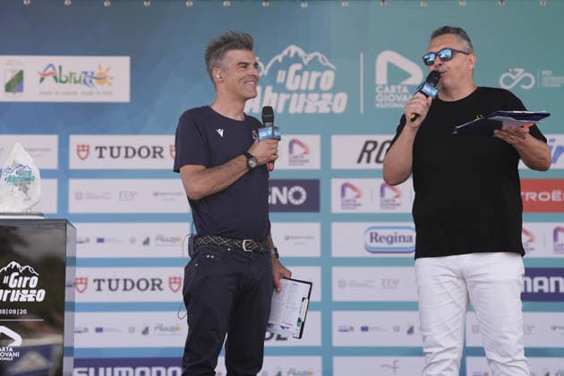 Radio Delta 1 Moment during the Giro d™Abruzzo, stage 1 from Cupello to Casalincontrada (155 km) - Abruzzo, Italy - Tuesday, September 15, 2026. - cycling.  Copyright: xMassimoxPaolone LaPressex
