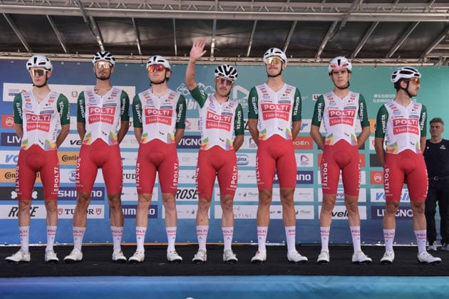 Team Polti VisitMalta during the Giro d™Abruzzo, stage 1 from Cupello to Casalincontrada (155 km) - Abruzzo, Italy - Tuesday, September 15, 2026. - cycling.  Copyright: xMassimoxPaolone LaPressex