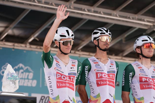 Italy s Ludovico Crescioli of Team Polti VisitMalta during the Giro d™Abruzzo, stage 1 from Cupello to Casalincontrada (155 km) - Abruzzo, Italy - Tuesday, September 15, 2026. - cycling.  Copyright: xMassimoxPaolone LaPressex