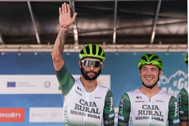 Colombia s Fernando Gaviria Rendon of Caja Rural-Seguros RGA during the Giro d™Abruzzo, stage 1 from Cupello to Casalincontrada (155 km) - Abruzzo, Italy - Tuesday, September 15, 2026. - cycling.  Copyright: xMassimoxPaolone LaPressex