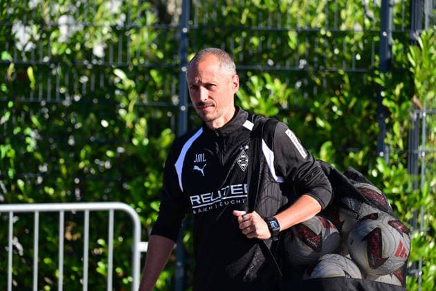 September 15, 2026, Mönchengladbach Soccer, Men s, 2026–2027 season, Borussia Mönchengladbach training On his way to his first training session as interim coach: Jan Moritz Lichte, interim coach of Gladbach. DFL regulations prohibit any use of photographs as image sequences and or quasi-video. Borussia Park, North Rhine-Westphalia, Germany