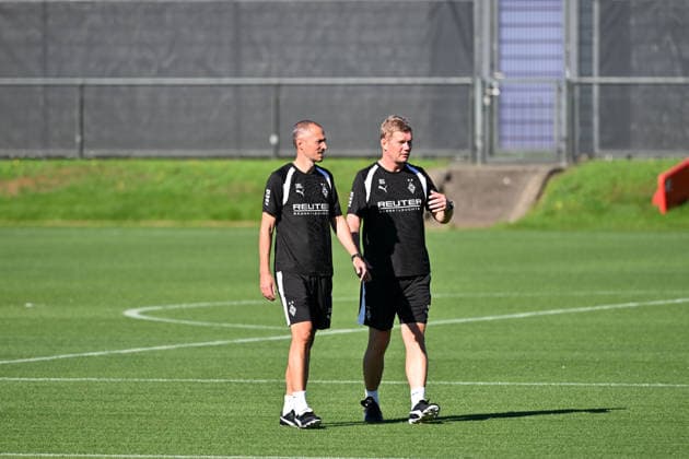 Football, Bundesliga 1, Borussia Mönchengladbach, Training