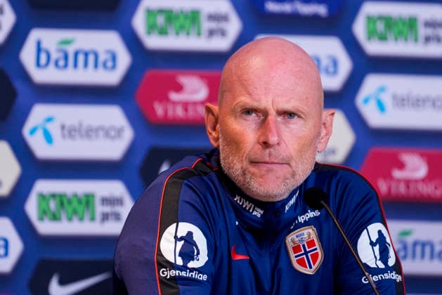 Football, Norway national team, press conference