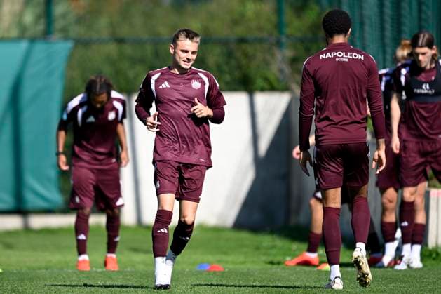 RSC Anderlecht v Olympique Lyon - UEFA Europa League Media Activities 15 09 2026 ANDERLECHT, BELGIUM - SEPTEMBER 15 : Reabciuk Oleg defender of RSC Anderlecht pictured during a training session ahead of the UEFA Europa League 2026 27 League Phase MD1 match between RSC Anderlecht and Olympique Lyon on September 15, 2026 in Anderlecht, Belgium, 15 09 2026 Anderlecht Belgium  Copyright: xNicoxVereeckenx