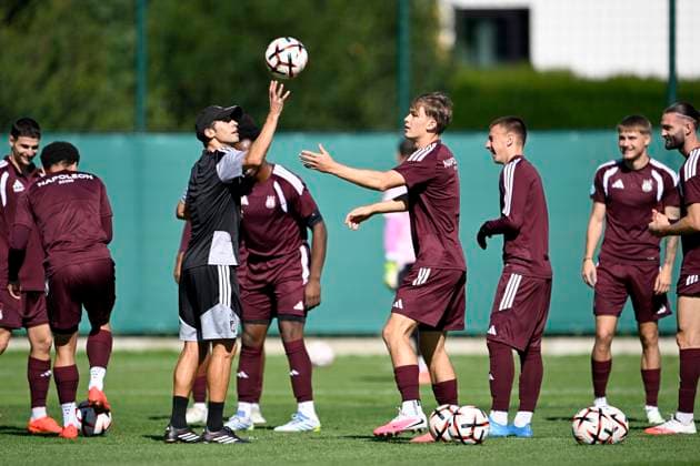 RSC Anderlecht v Olympique Lyon - UEFA Europa League Media Activities 15 09 2026 ANDERLECHT, BELGIUM - SEPTEMBER 15 : Sikan Danylo forward of RSC Anderlecht pictured during a training session ahead of the UEFA Europa League 2026 27 League Phase MD1 match between RSC Anderlecht and Olympique Lyon on September 15, 2026 in Anderlecht, Belgium, 15 09 2026 Anderlecht Belgium  Copyright: xNicoxVereeckenx