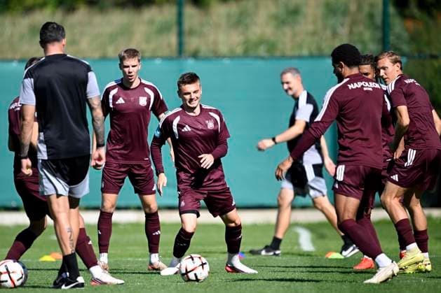 RSC Anderlecht v Olympique Lyon - UEFA Europa League Media Activities 15 09 2026 ANDERLECHT, BELGIUM - SEPTEMBER 15 : Reabciuk Oleg defender of RSC Anderlecht pictured during a training session ahead of the UEFA Europa League 2026 27 League Phase MD1 match between RSC Anderlecht and Olympique Lyon on September 15, 2026 in Anderlecht, Belgium, 15 09 2026 Anderlecht Belgium  Copyright: xNicoxVereeckenx