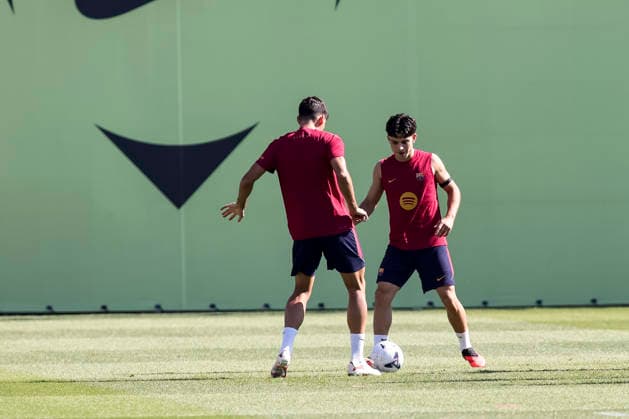 Football, Spain, FC Barcelona, training