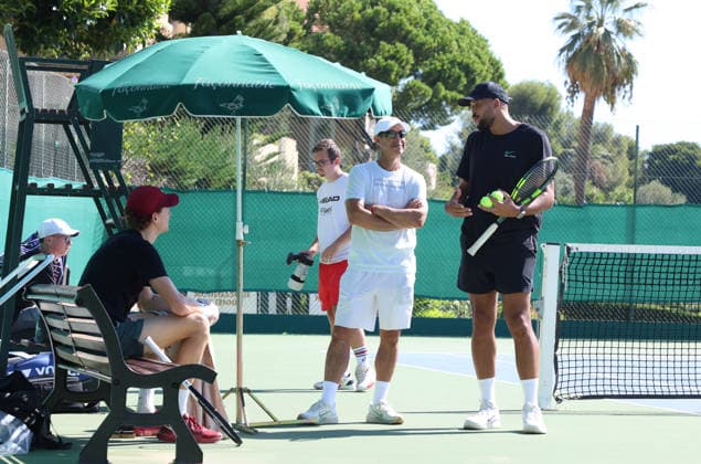 IPA88546302 - Tennis, Monte Carlo: Jannik Sinner (ITA) resumes training on Monday, Sept. 14, 2026. Photo by Felice Calabro  Copyright: xFelicexCalabro x xFELICExCALABRO x 0866903384st