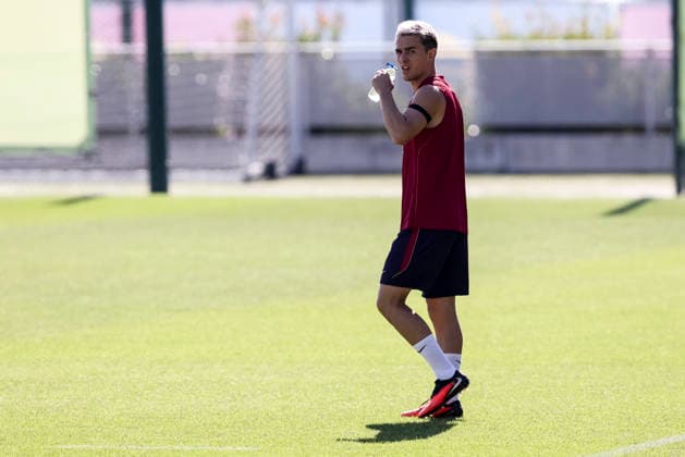 September 15, 2026, Sant Joan Despi, Barcelona, Spain: Gavi during the training day of FC Barcelona, Barca ahead the Spanish League, Laliga EA Sports, football match against Real Racing Club at Ciudad Esportiva Joan Gamper on September 15, 2026 in Sant Joan Despi, Barcelona, Spain. Sant Joan Despi Spain - ZUMAa181 20260915_zaa_a181_016 Copyright: xJavierxBorregox